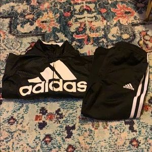 Boys Adidas track suit